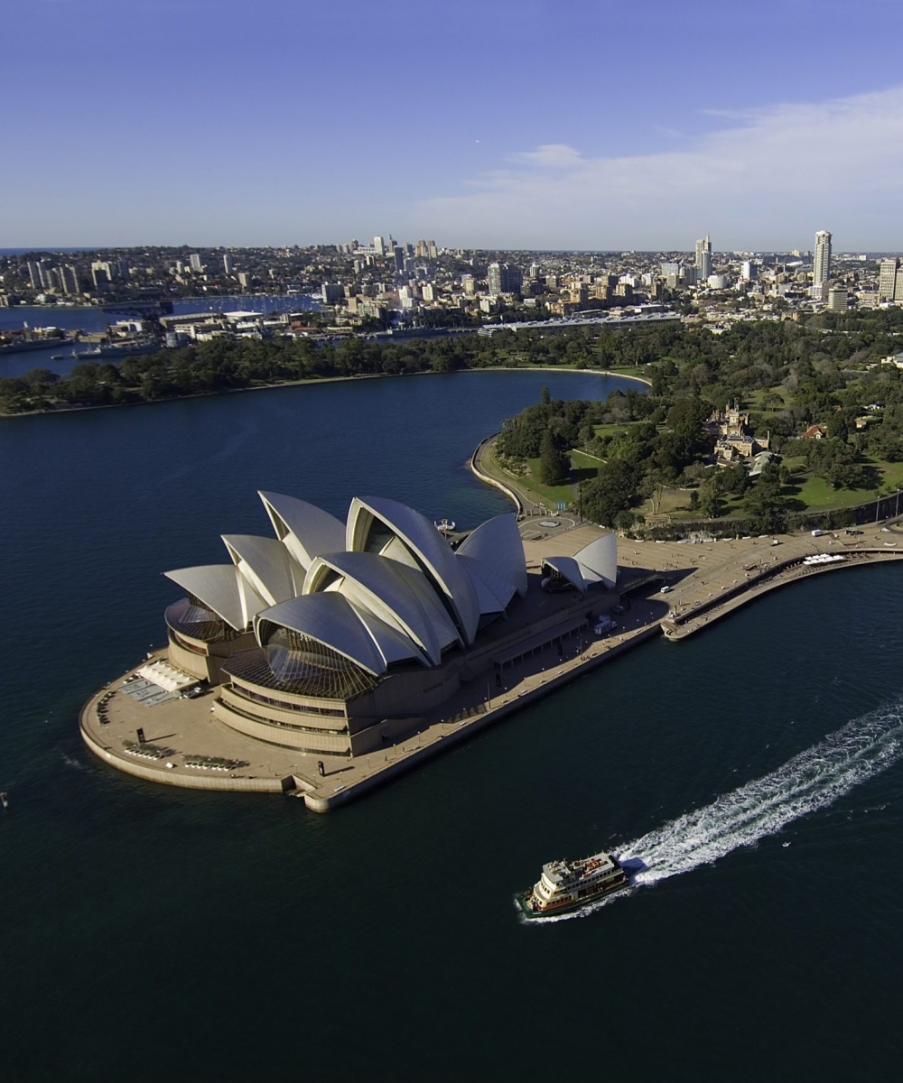 Opera House from air